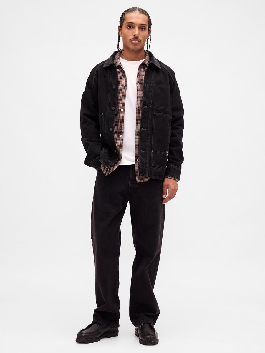 Black cotton jacket_1