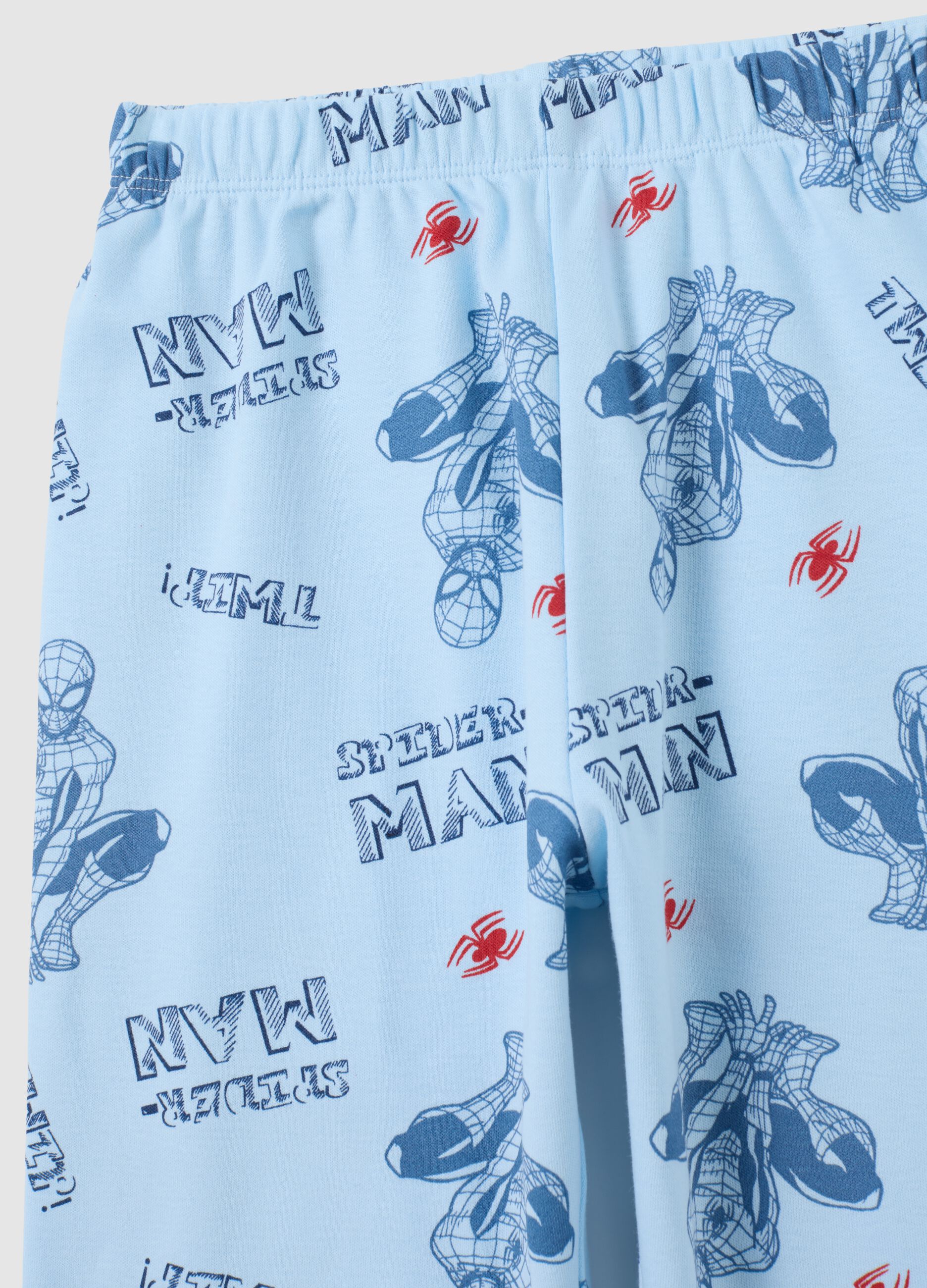 Children's pyjamas in pure cotton blue regular fit