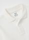 Children's pure white cotton regular fit polo_2
