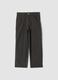 Pantaloni carpenter grigi a coste over fit_0