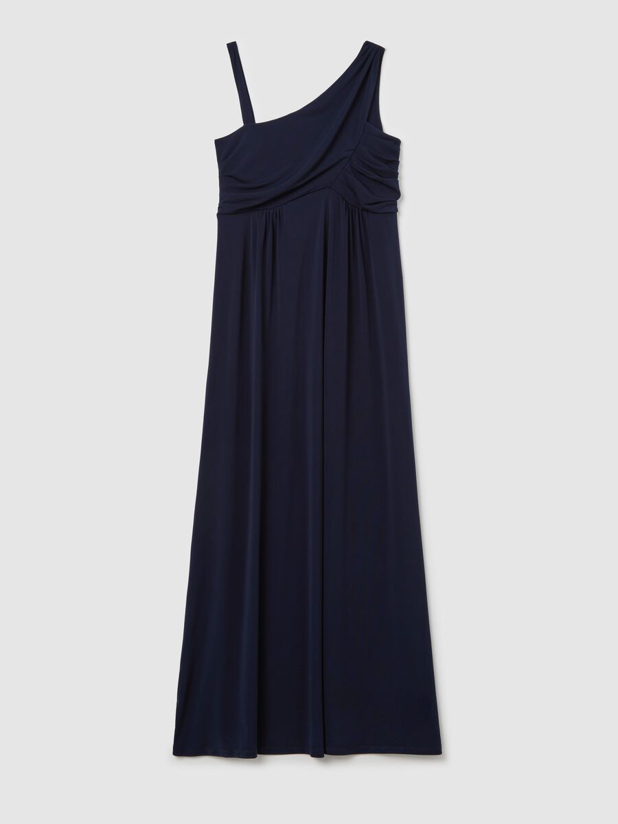 Long asymmetric maternity dress_4