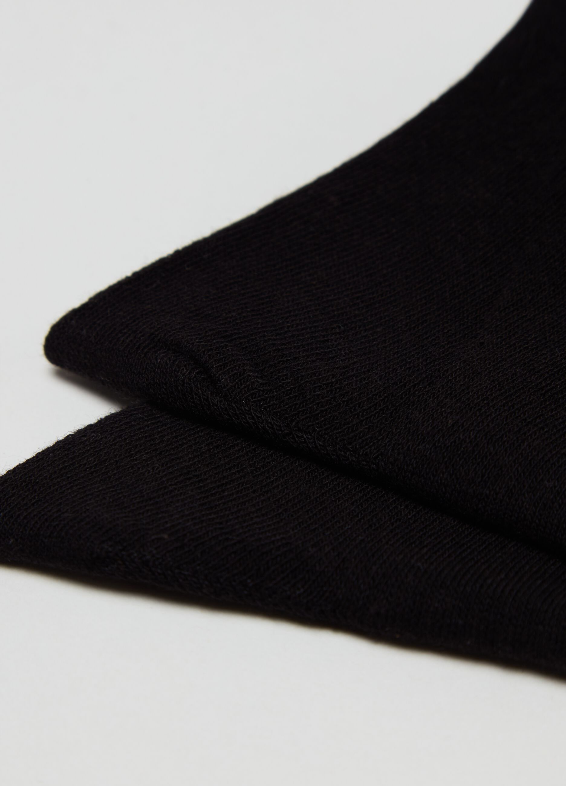 Calze corte stretch tinta unita_2