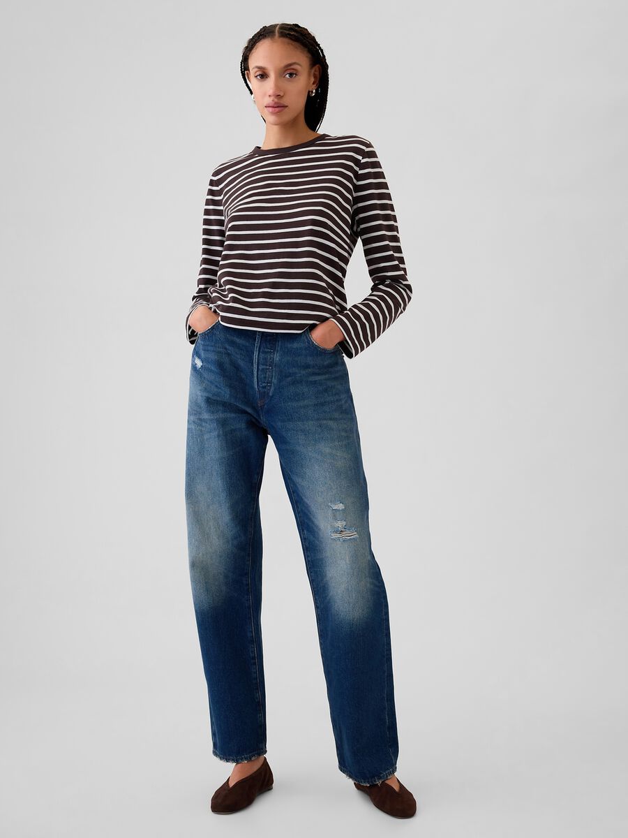 Long-sleeved T-shirt in cotton_1