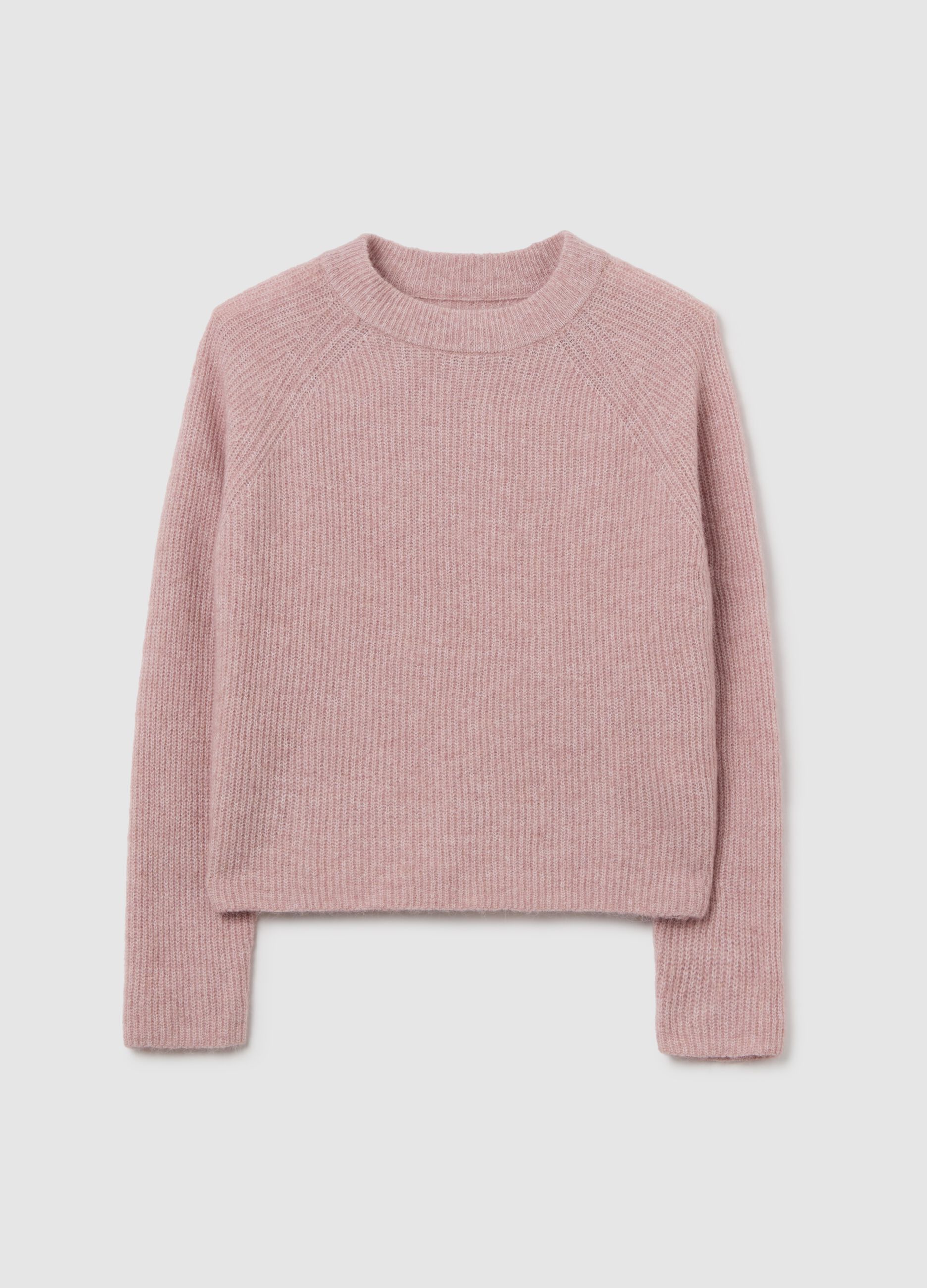 Pink Regular Fit Sweater