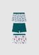 Children's multicolor boxer tripack in cotton blend regular fit_1