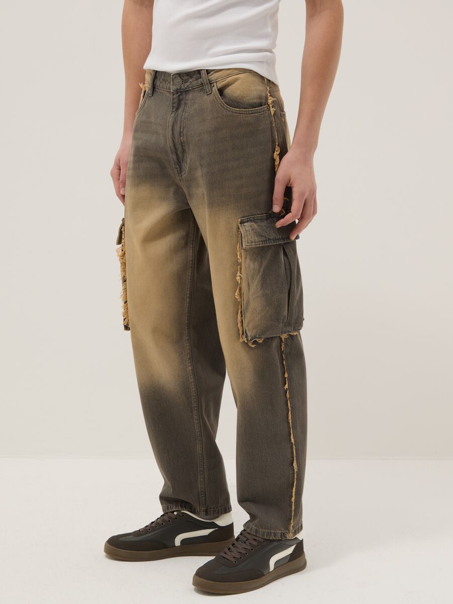 Jeans in puro cotone baggy fit_1