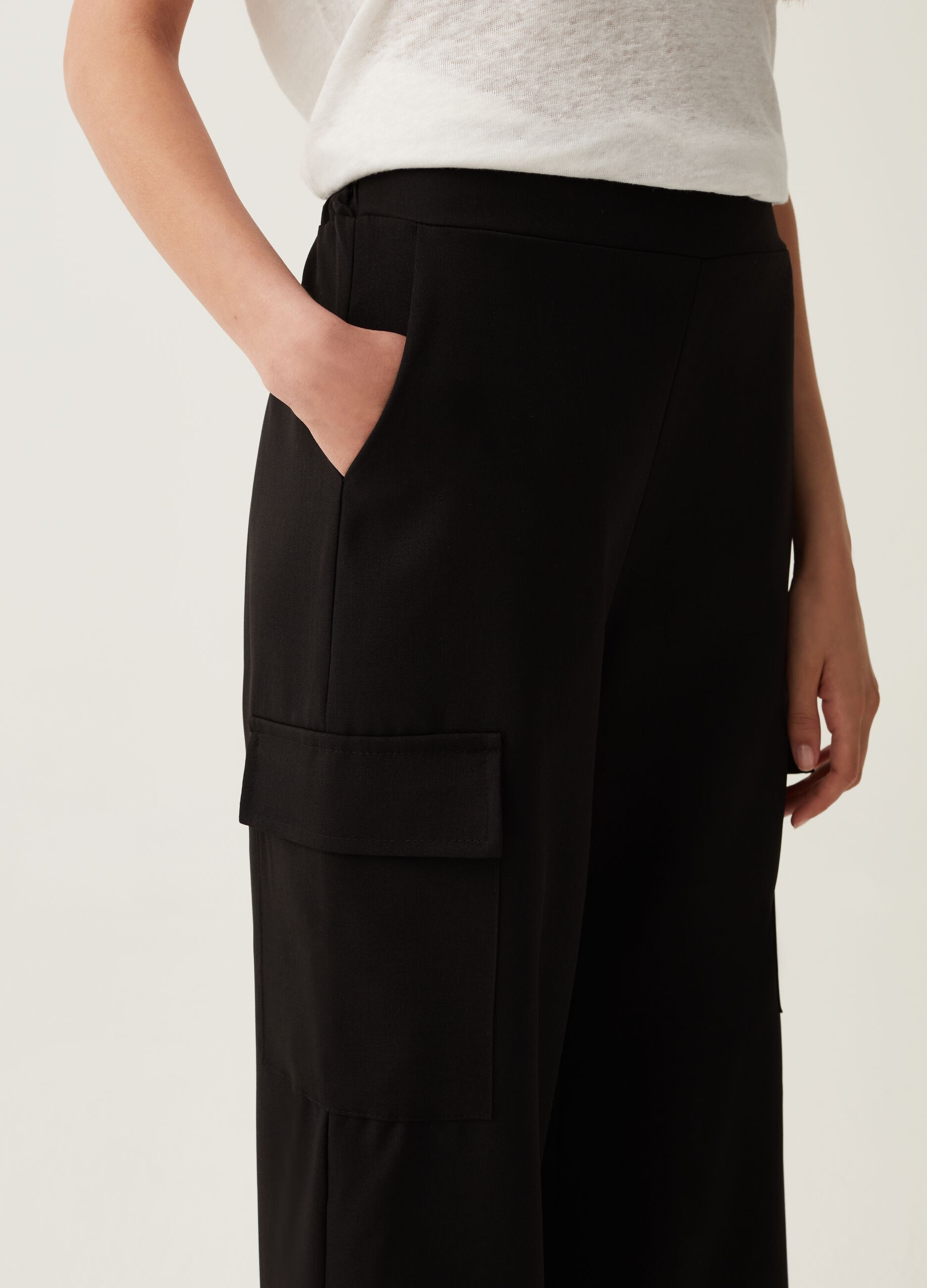 Pantaloni palazzo cargo_3