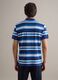Oversized pure cotton multicolour striped polo shirt_3