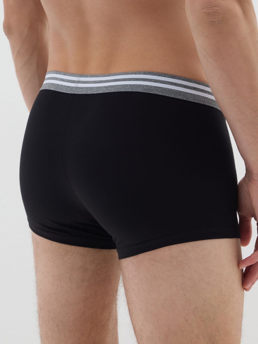 Tripack stretchy cotton blue boxers_2