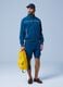 ALTAVIA SAILING blue windbreaker jacket with zip_1