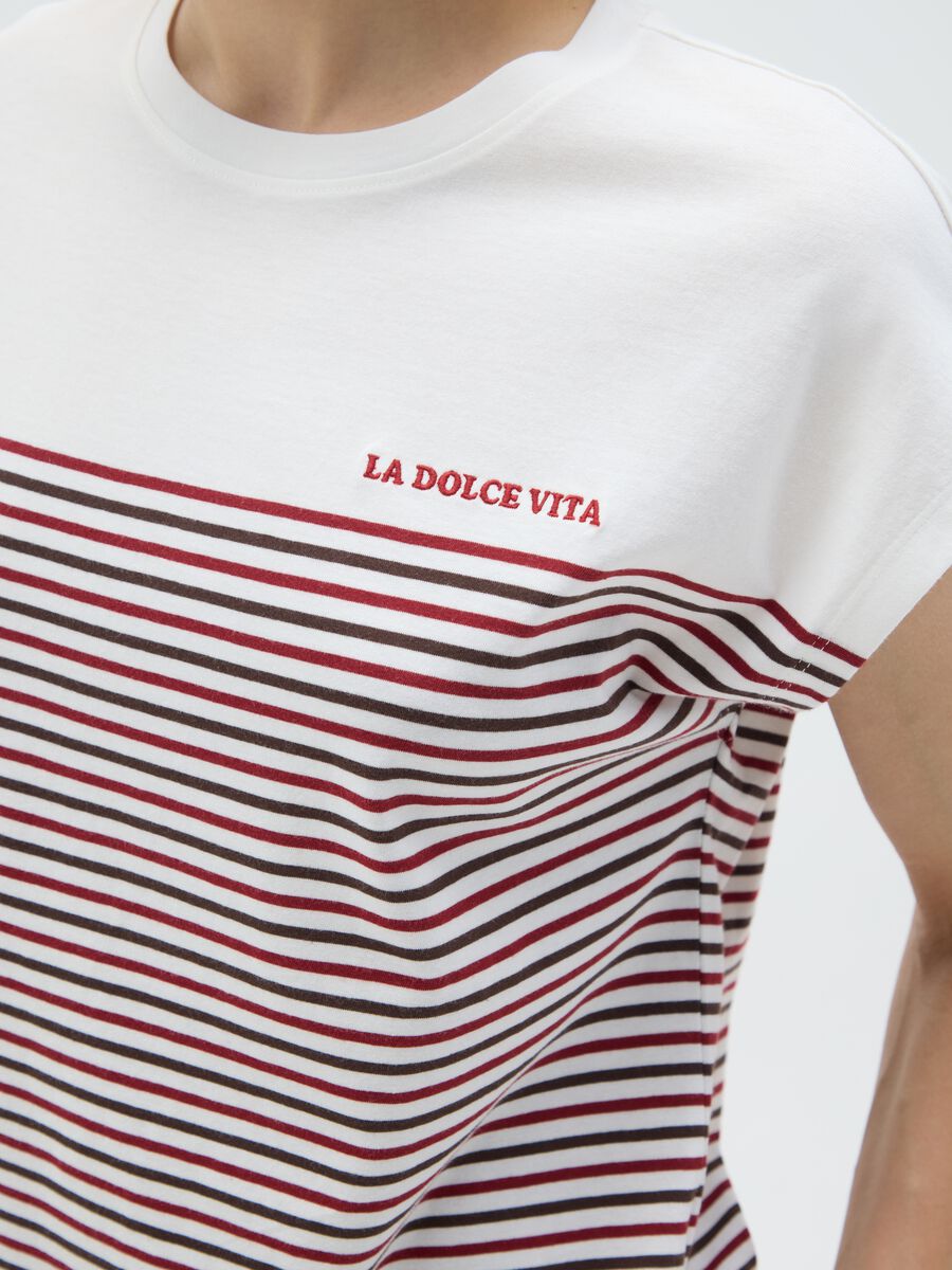 Multicolour Women's Pure Cotton T-shirt_2