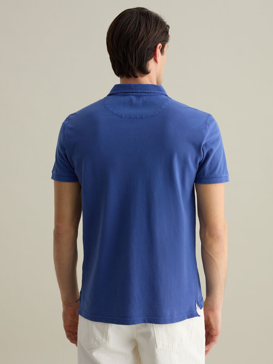 Cotton pique polo shirt_2