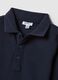 Blue pure cotton polo for toddler, regular fit_1