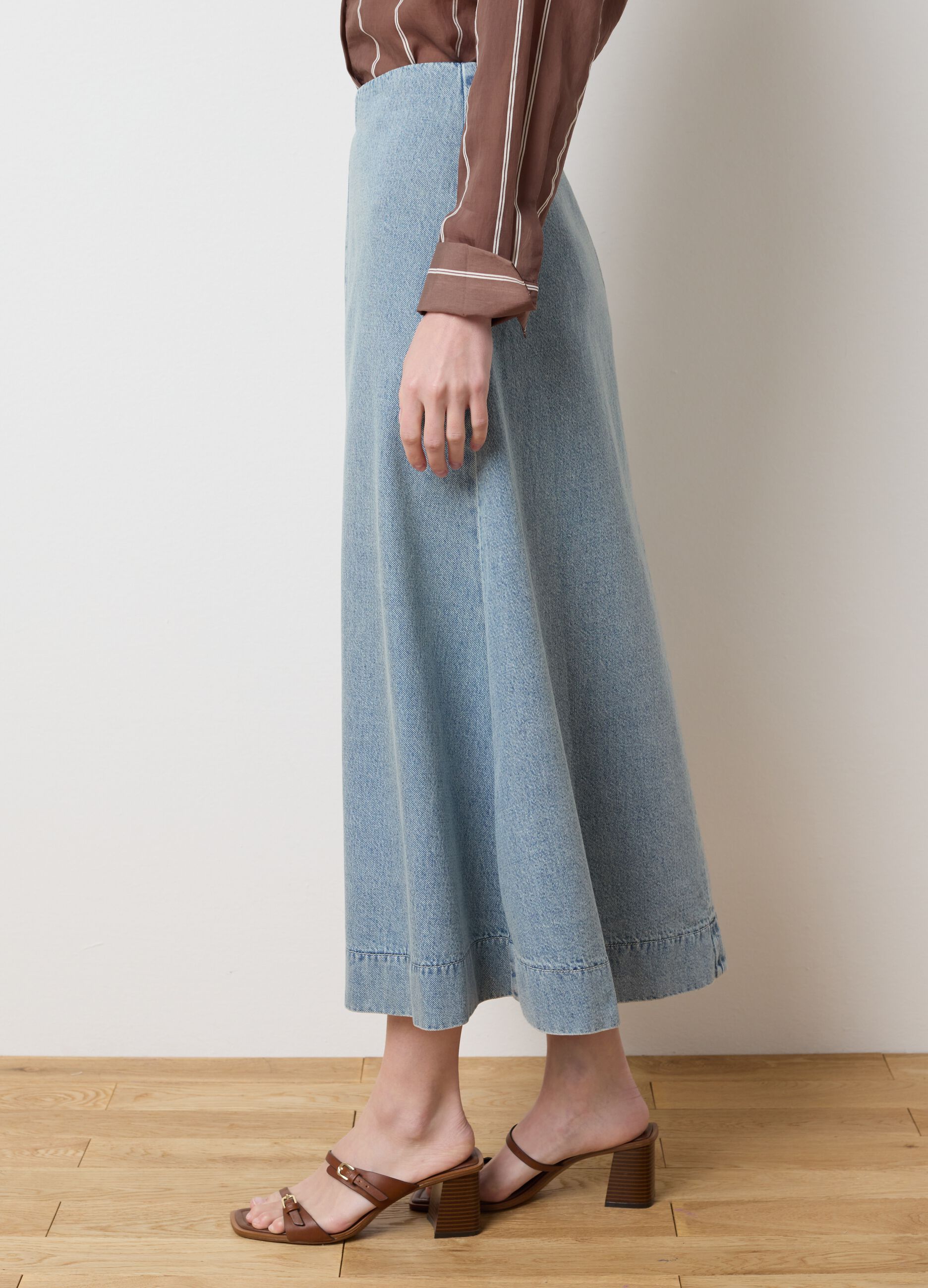Long Denim Skirt Les Copains Housebrand
