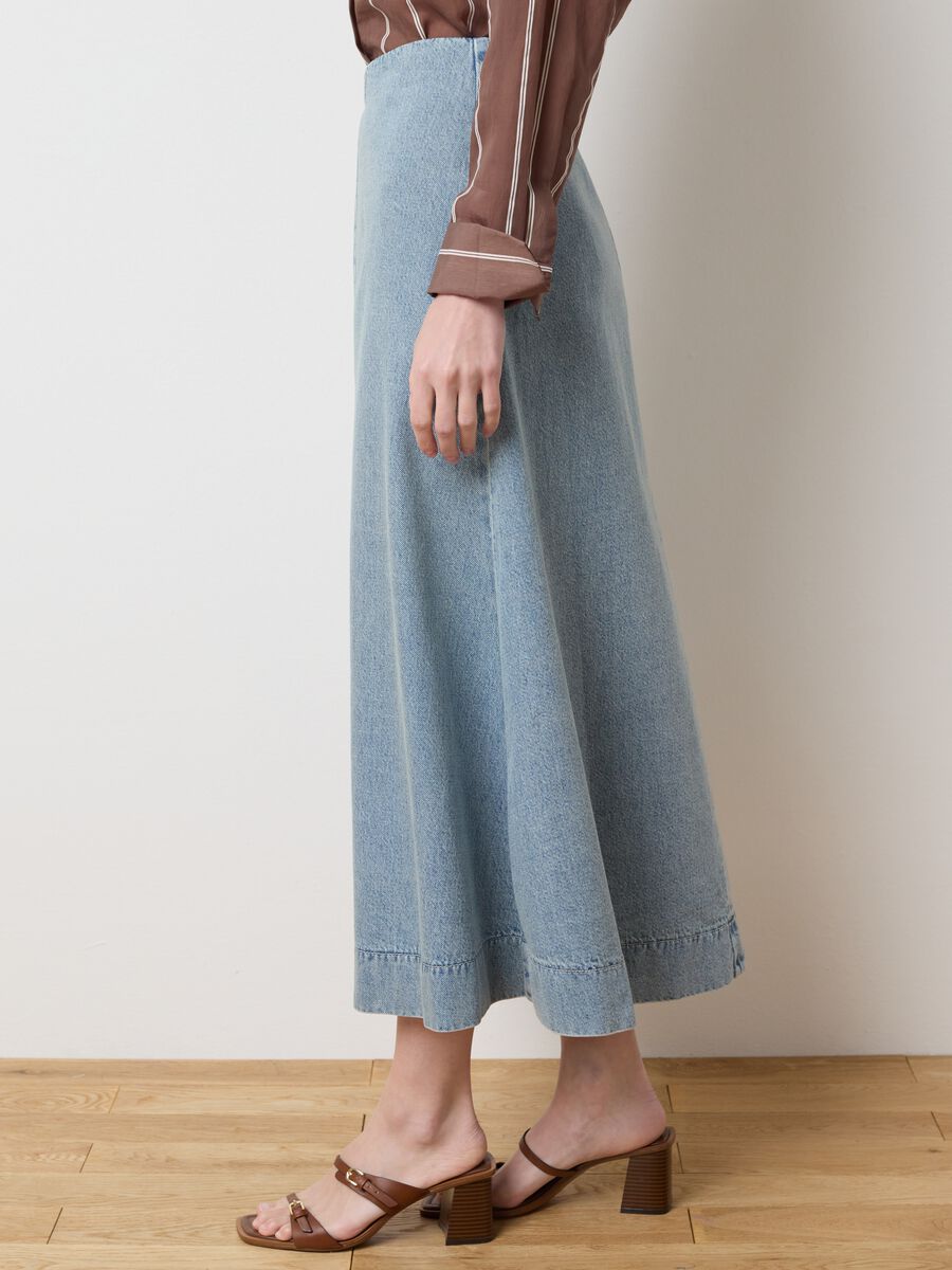 Long Denim Skirt Les Copains Housebrand_3