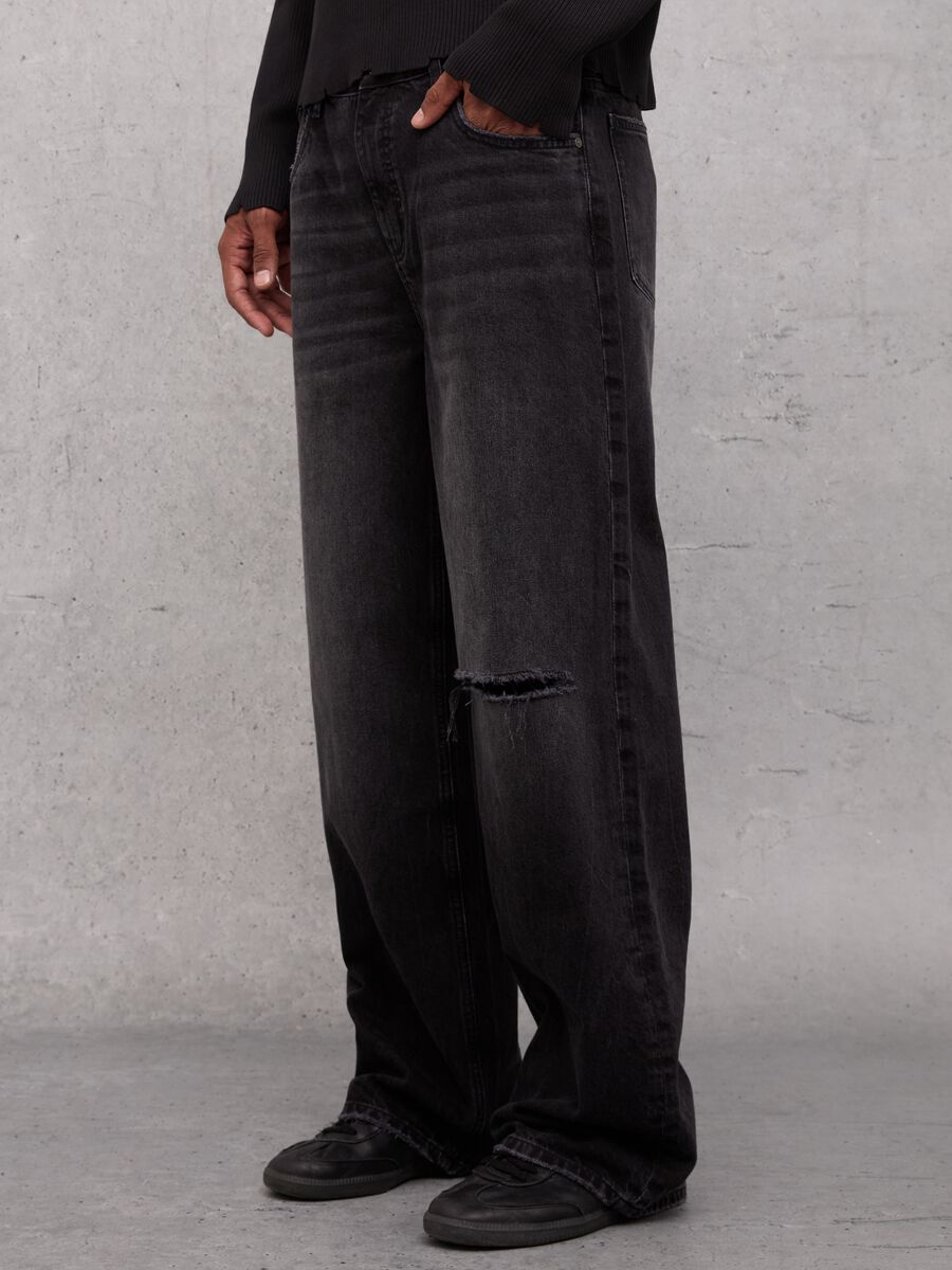 Baggy Denim Washed Black_1