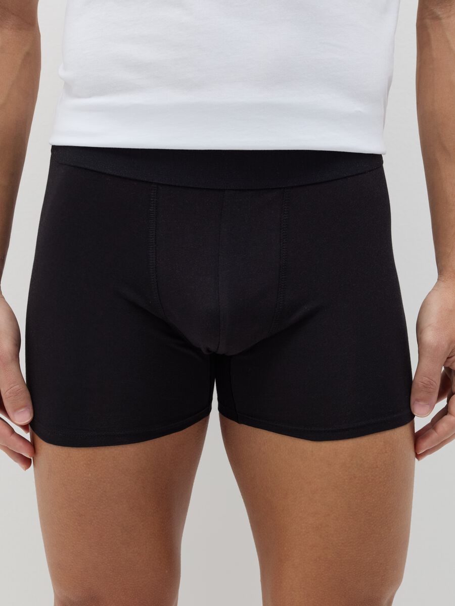 Three-pack midi boxer shorts with external elastic_1