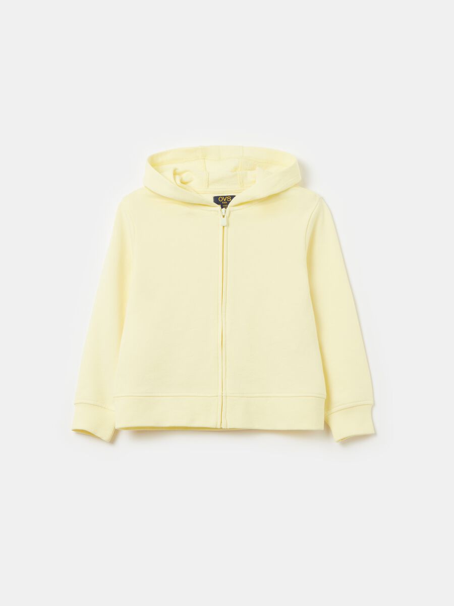 French terry full-zip hoodie_0