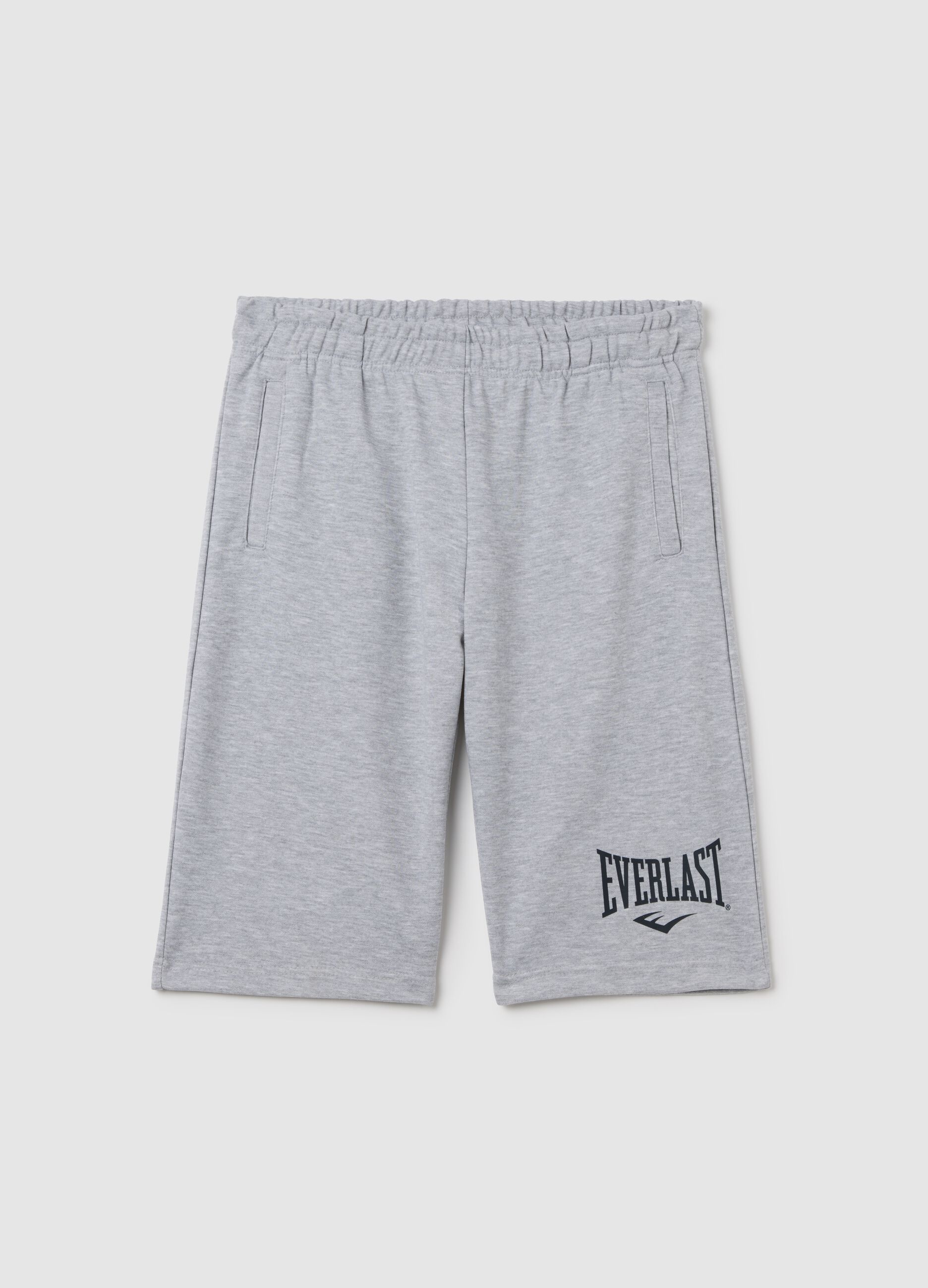 Everlast grey sports shorts in fabric blend
