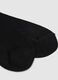 Tripack calze corte in puro cotone nero regular fit_1
