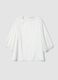 White long-sleeve top with wide sleeves_4