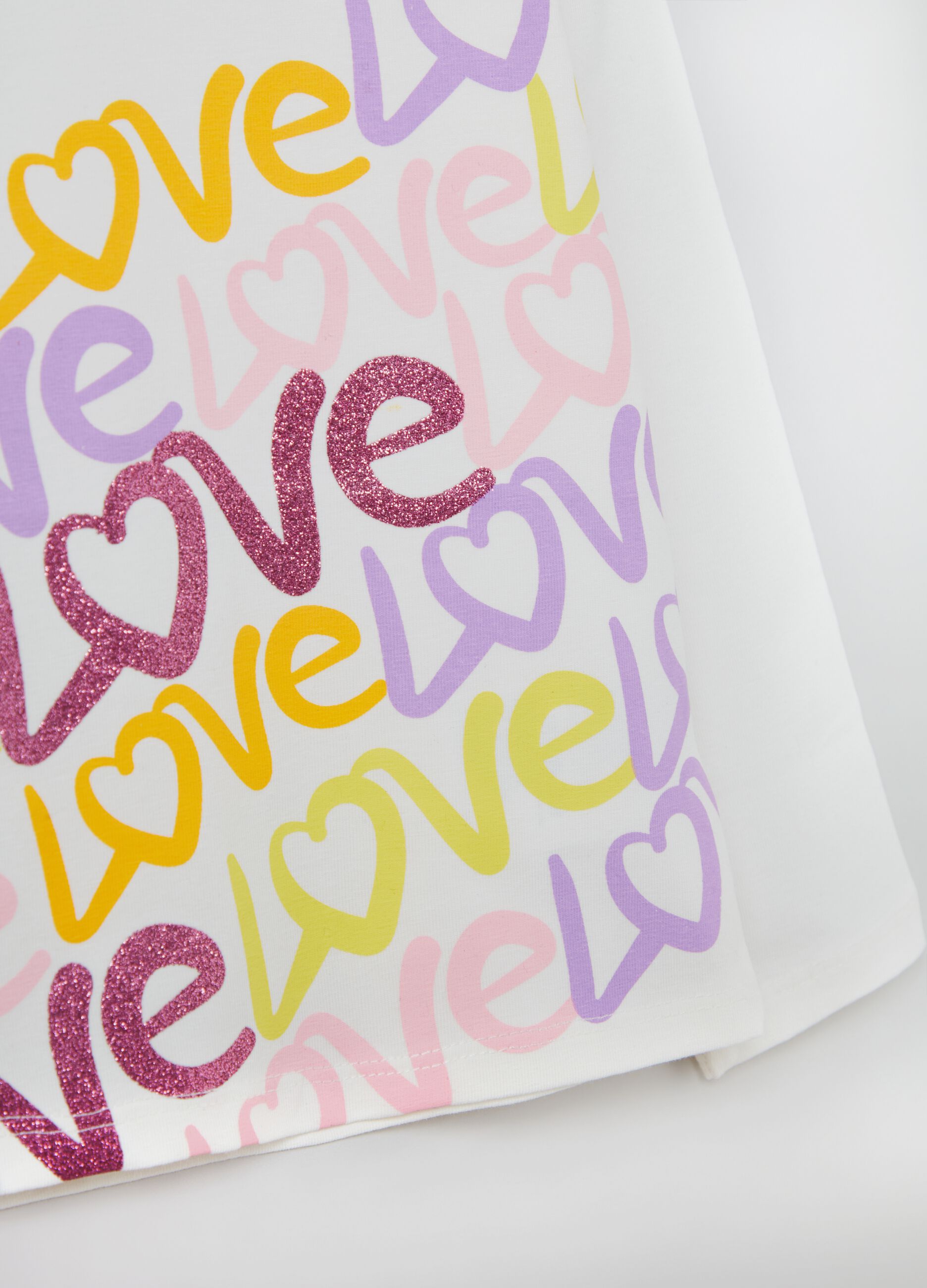 T-shirt a maniche lunghe con stampa _2