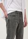 Grey regular-fit jeans in a cotton, lyocell and viscose blend_1