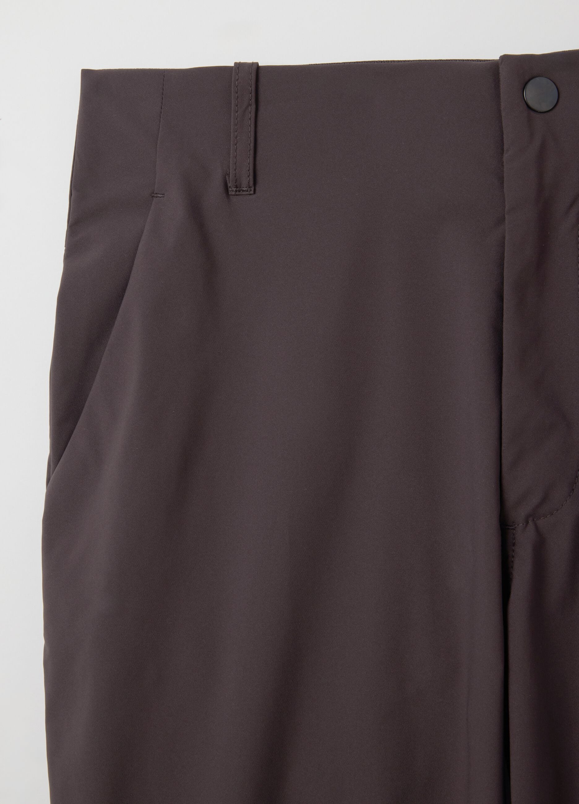 ALTAVIA STUDIO straight-leg technical-fabric trousers