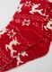 Multicolour Christmas socks with reindeer_2