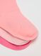 Multipack of short pink cotton blend socks for girls_2