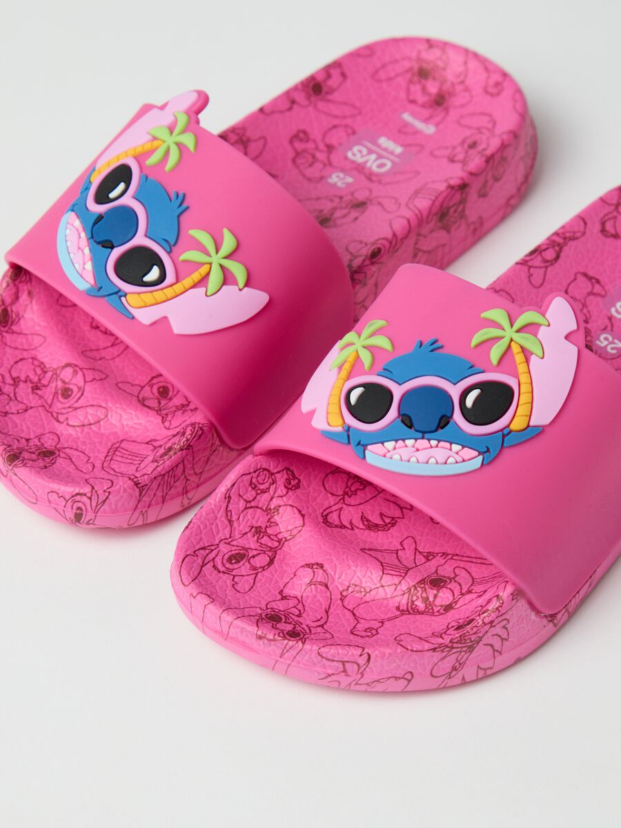 Pink PVC Disney character girl's sandals_1