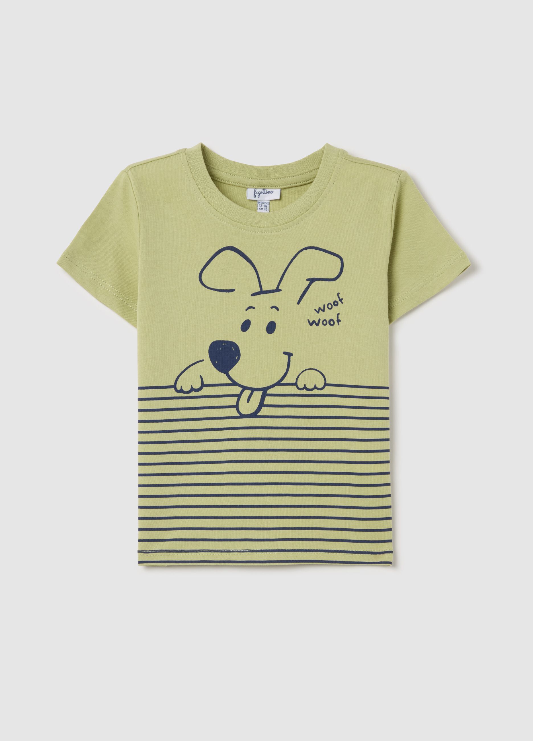 T-shirt in cotone con stampa