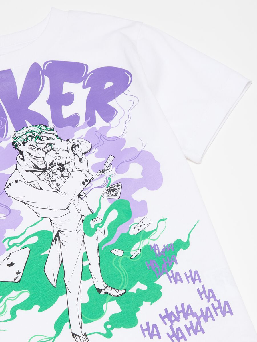 Cotton T-shirt with Joker print_2