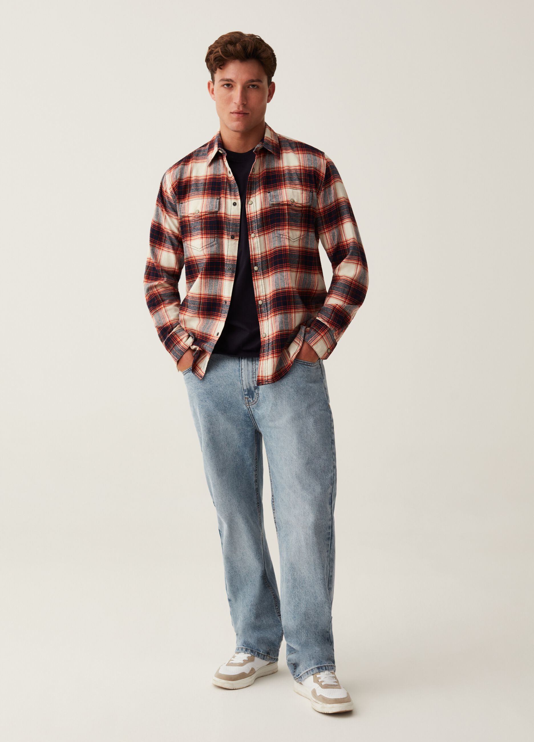 Jeans workwear acid wash_0