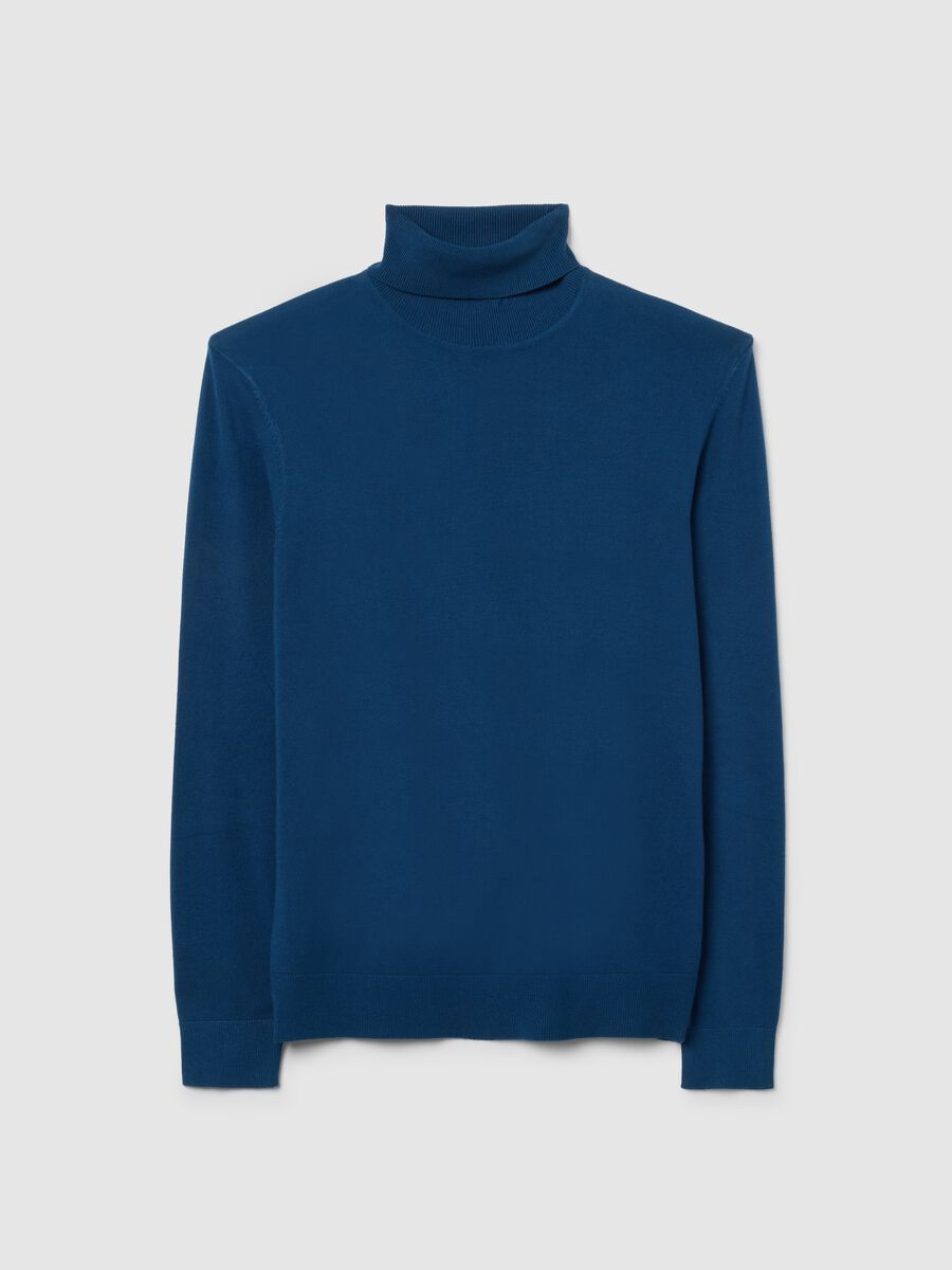 Dolcevita blu regular fit_4