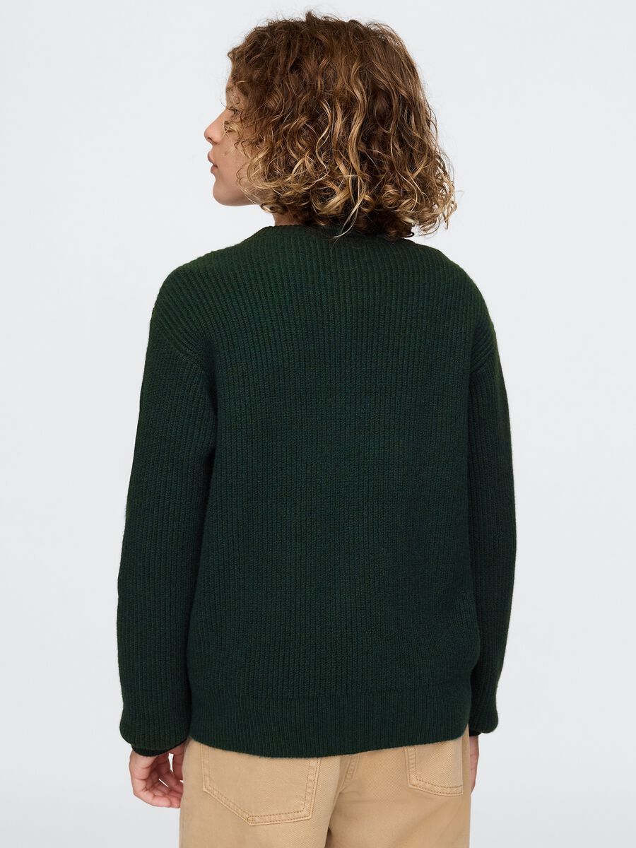 Pullover with ribbed design_2