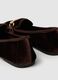 Brown shoes with gold detail_2