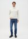 Slim Fit Blue Denim Jeans_0