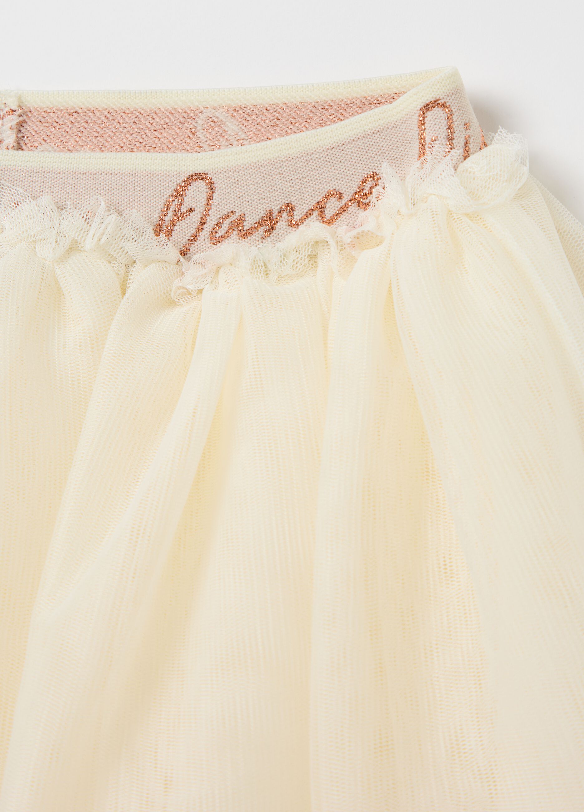 Gonna in tulle degradé
