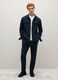 Blue Cotton-Blend Sweatshirt with Buttons_0