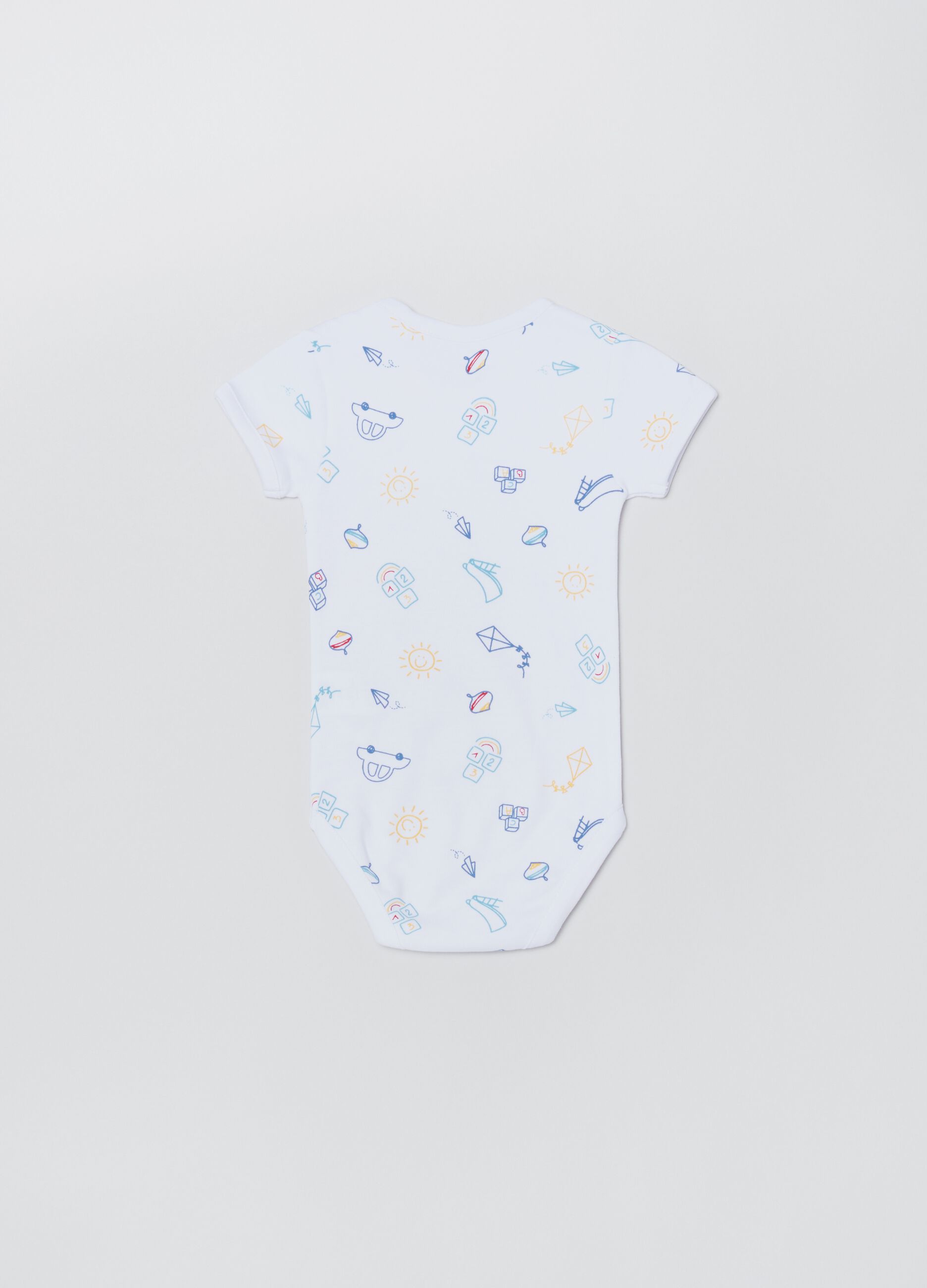 Tripack body in cotone con stampa_1