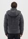 Dark Grey The Iconic Puffer Jacket with Detachable Hood_2