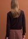 Brown pure wool crew-neck cardigan_3