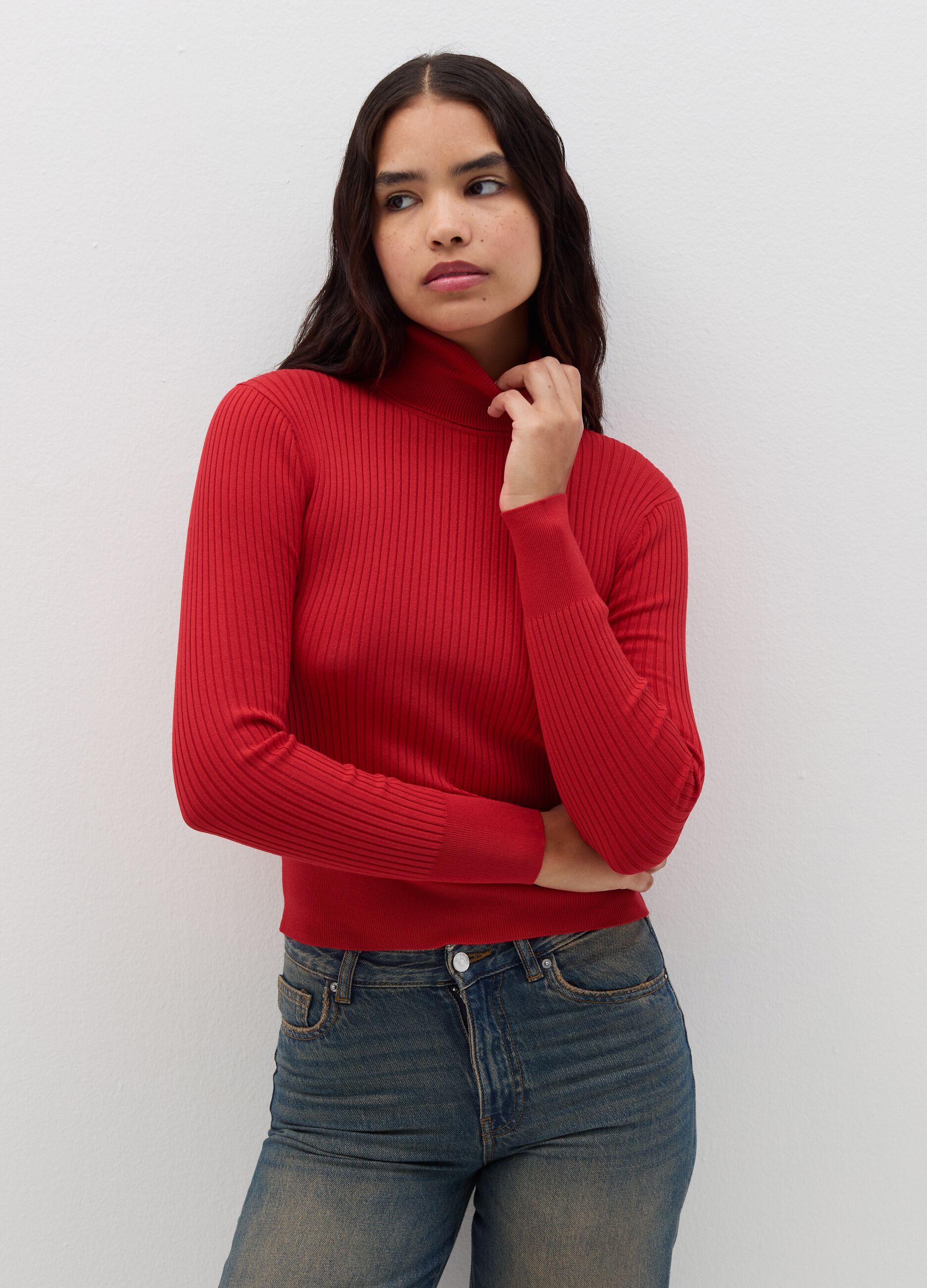 Dolcevita da Donna in Cashmere in Cotone e in Lana OVS