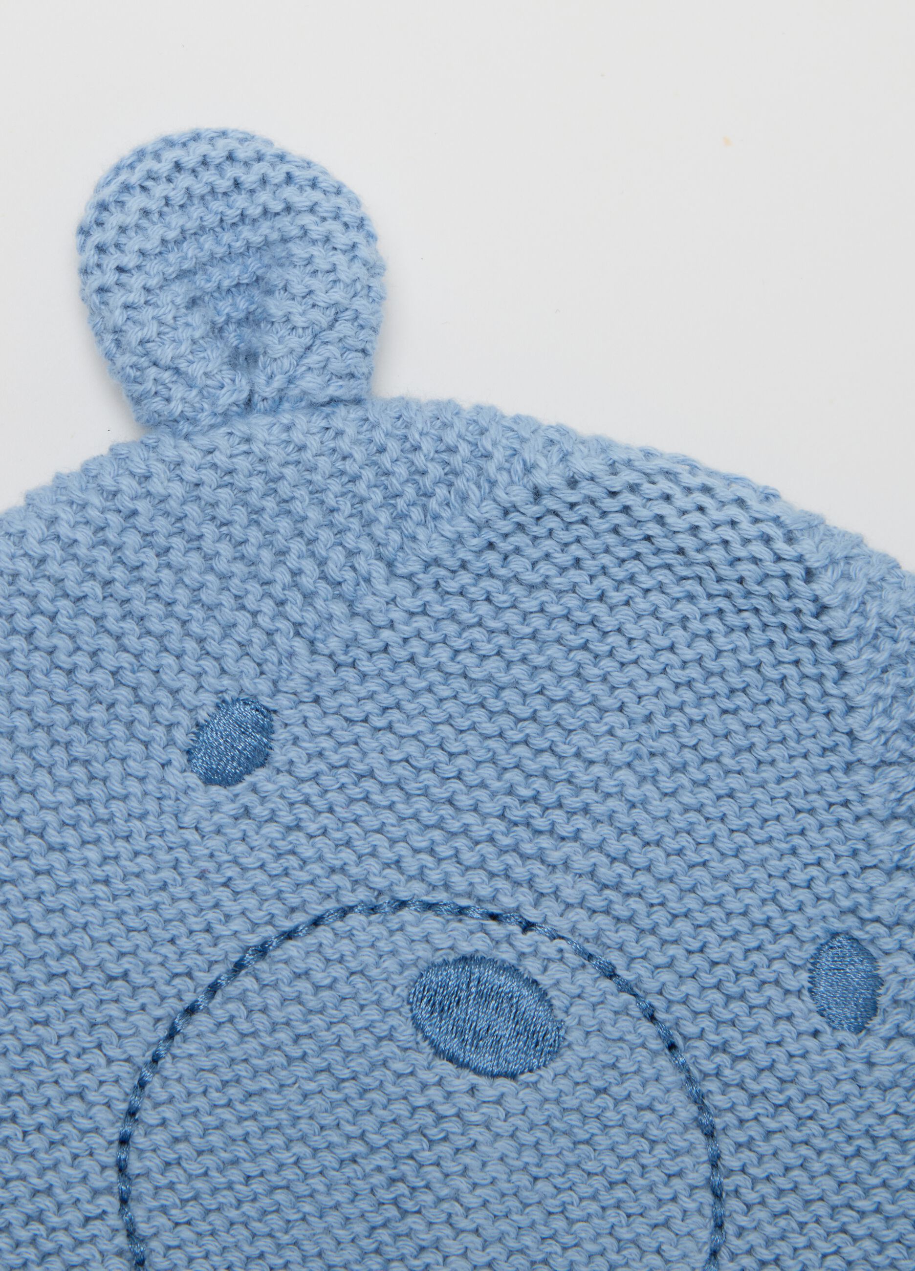 Baby blue cotton hat