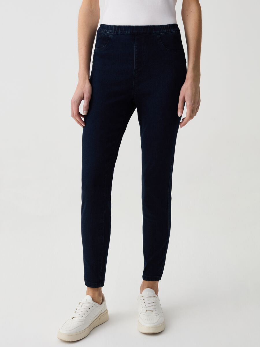 Skinny-fit push-up jeggings_2