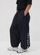 Black PlayStation fitness trousers with contrast piping_3