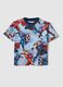 Kids' multicolour pure cotton oversized Avengers T-shirt_0