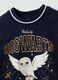 Girls&rsquo; blue pure cotton Harry Potter printed tracksuit_2