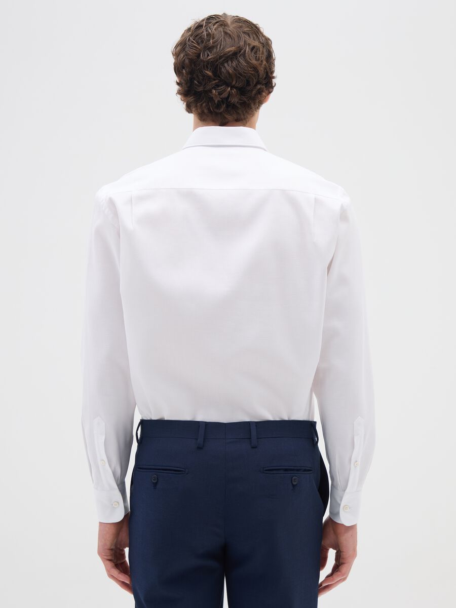 White Long-Sleeved Cotton Shirt_2